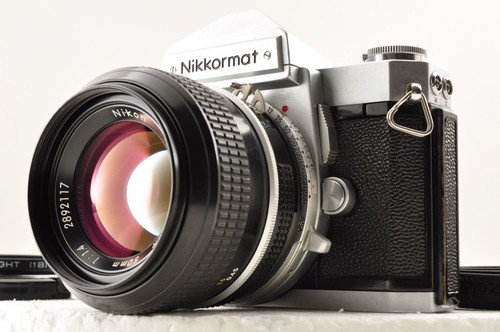 Nikon nikomat silver film - silver,