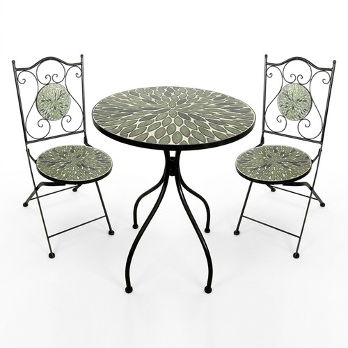 Set bistrot tavolo maioliche - set,