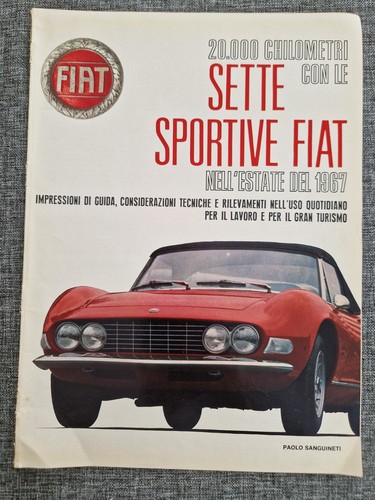 1967 reportage sportive fiat - 1967,