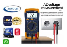 Multimetro tester digitale LCD