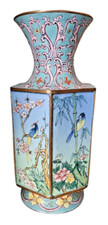 Vaso cinese vintage in rame