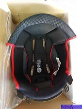 Interno Casco Imbottitura Cuffia NOLAN N104 / EVO / ABSOLUTE Black-Red - TG. L