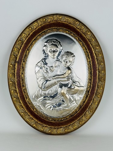 Quadro bassorilievo argento - bassorilievo,