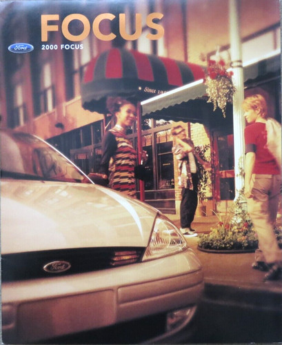 Brochure poster ford - focus, usa