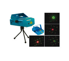 PROIETTORE luci laser natalizie da interno 2 colori 45mq 4 funzioni 99550