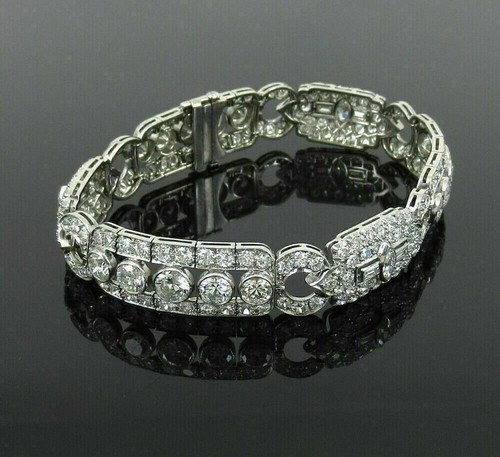 Bracciale 8ct art decò - bracciale,
