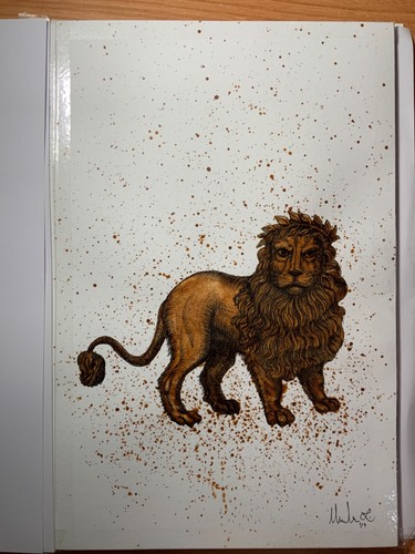 Leone disegno tarocchi - disegno,