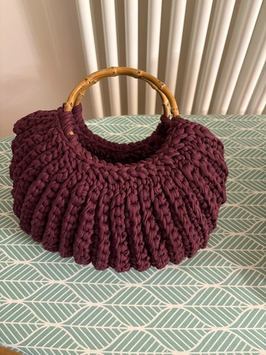 Borsa uncinetto fatta mano - borsa,