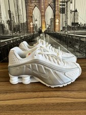 Nike Shox R4 White Metallic