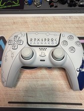 DualSense GoW Ragnarök BIANCO Hall Effect TMR*Custom*come NUOVO Non piu DRIFT