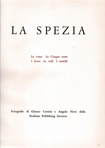 Spezia coste le cinque - le,