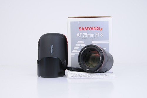 Samyang 75mm fe - f1.8,