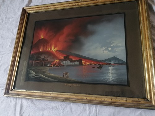 Eruzione vesuvio napoli 1794 - vesuvio,