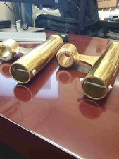 Portacanna coppia originali USA alluminio oro per T Top