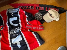 MATERIALE FOSSA DEI LEONI ULTRAS MILAN BRIGATE ROSSONERE CURVA SUD MILANO FDL
