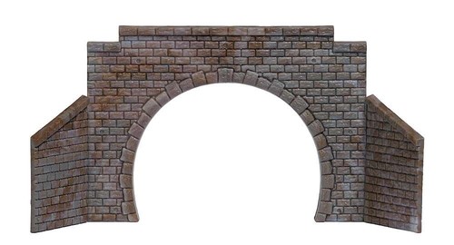 Tunnel portal doppio binario - binario, +