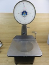 antica BILANCIA A OROLOGIO ZENITH MILANO mod. SIRIUS con piatto e pesetti ottone