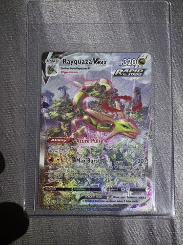 Rayquaza vmax alternate art - (alternate,