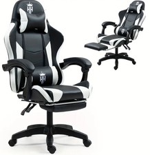 Sedia Gaming con Poggiapiedi e