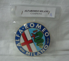ULTIMO PEZZO - PROTOTIPO ORIGINALE ALFA ROMEO MILANO "CAMPIONE A" STEMMA