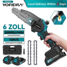 Mini motosega a batteria 6