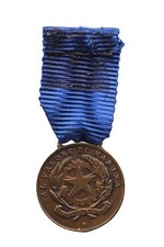 medaglia militare mignon al valore di marina repubblica italiana navigazione