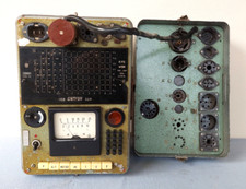 PROVAVALVOLE VEB FUNKE Wetron W18N tube tester Röhrenprüfgerät, + optional TOP