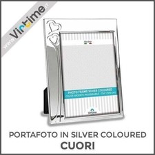 PORTA FOTO COLOR ARGENTO