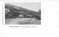 5613) PONTASSIEVE (FIRENZE) PONTE MEDICEO SUL SIEVE.