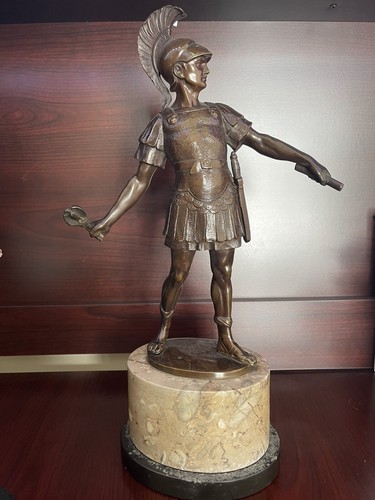 Statua bronzo soldato - in,
