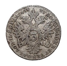 [NC] AUSTRIA - 3 KREUZER 1835