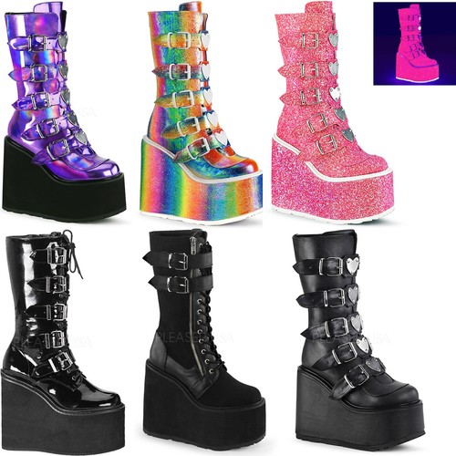 Pleaser demonia multi buckle - demonia,