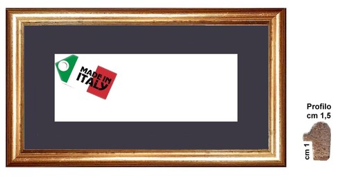 Cornice oro classica cm - in,