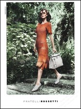 2013 Fratelli Rossetti Tacchi Rivista Stampa Pubblicità Donna Moda Gambe Lunghe Scarpe 1pg