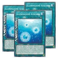3x ILLUMINAZIONE ACQUARIO (Aquarium Lighting) Comune • DLCS IT095 • 1Ed • Yugioh