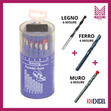 SET PUNTE TRAPANO 18 PEZZI