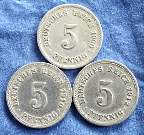 Germania 5 pfennig - 3,