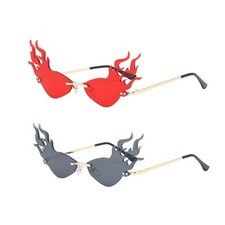 Pcs occhiali sole fiamma - da,