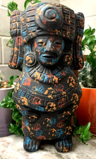 Rara statua azteca maya - azteca, in