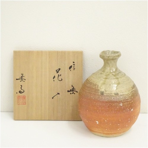 Vaso giapponese shigaraki ware - giapponese,
