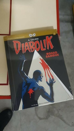 Diabolik colori rosso - diabolik, a