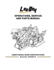 Leeboy 8515b manuale - 8515b,
