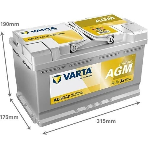 580901080 batteria varta - batteria,