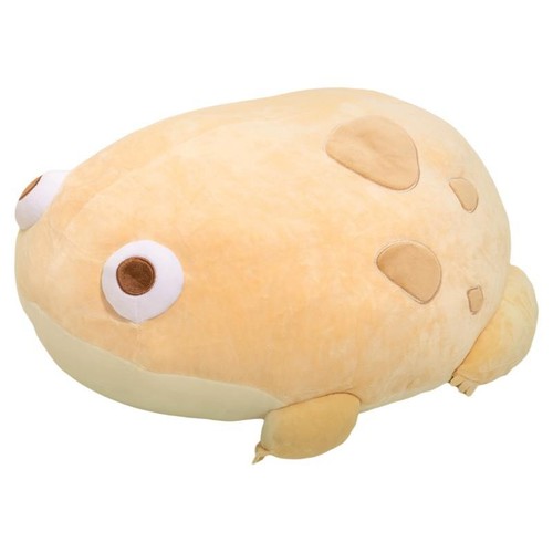 Cuscino peluche rana rospo