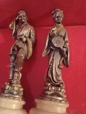 Scultura Giapponese Argento