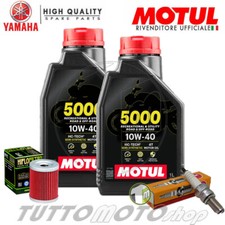 Tagliando YAMAHA X-Max 400 / Abs 2014-2019 /Motul 5000 10w40 filtro olio candela