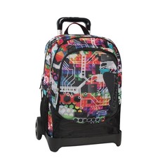 Zaino trolley staccabile Comix Wave Nero