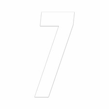 Adesivo Numero Gara per Moto