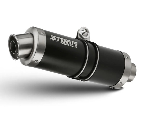 Scarico storm mivv nero - by,