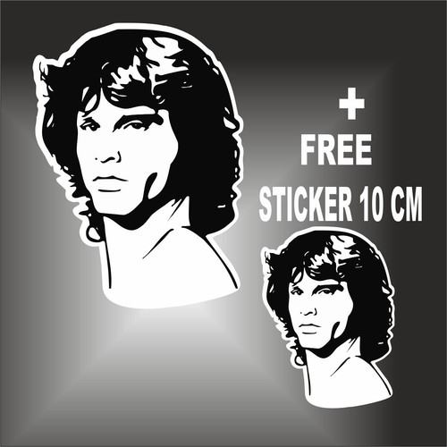 Adesivo the doors jim - adesivo, morrison